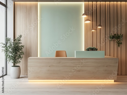 Modern Minimalist Wooden Re...