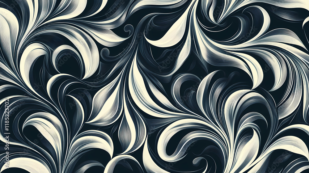 retro seamless wave lines retro seamless wave lines