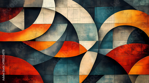 Elevate your space with modern geometrical graphics that add style and structure to your interior. from tiles to curtains, walls to carpets, and even shirts and flyleaf prints. Flameleaf. Illustration
