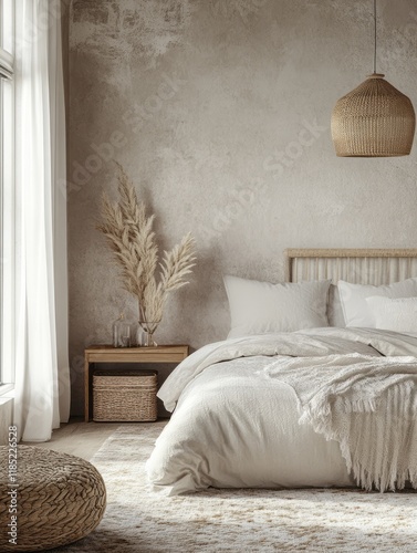 Serene Bedroom Design With ...
