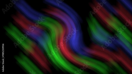 green red blue animated background