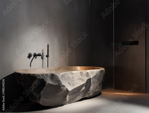 Modern Stone Bathtub Design...