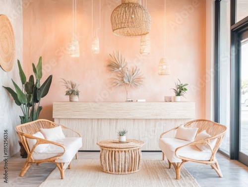 Bohemian Chic Waiting Area ...