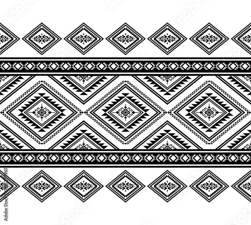 Wallpaper Mural geometric american indian patterns, navajo and aztec, ethnic ornament for textile decorative ornament vector. Torontodigital.ca