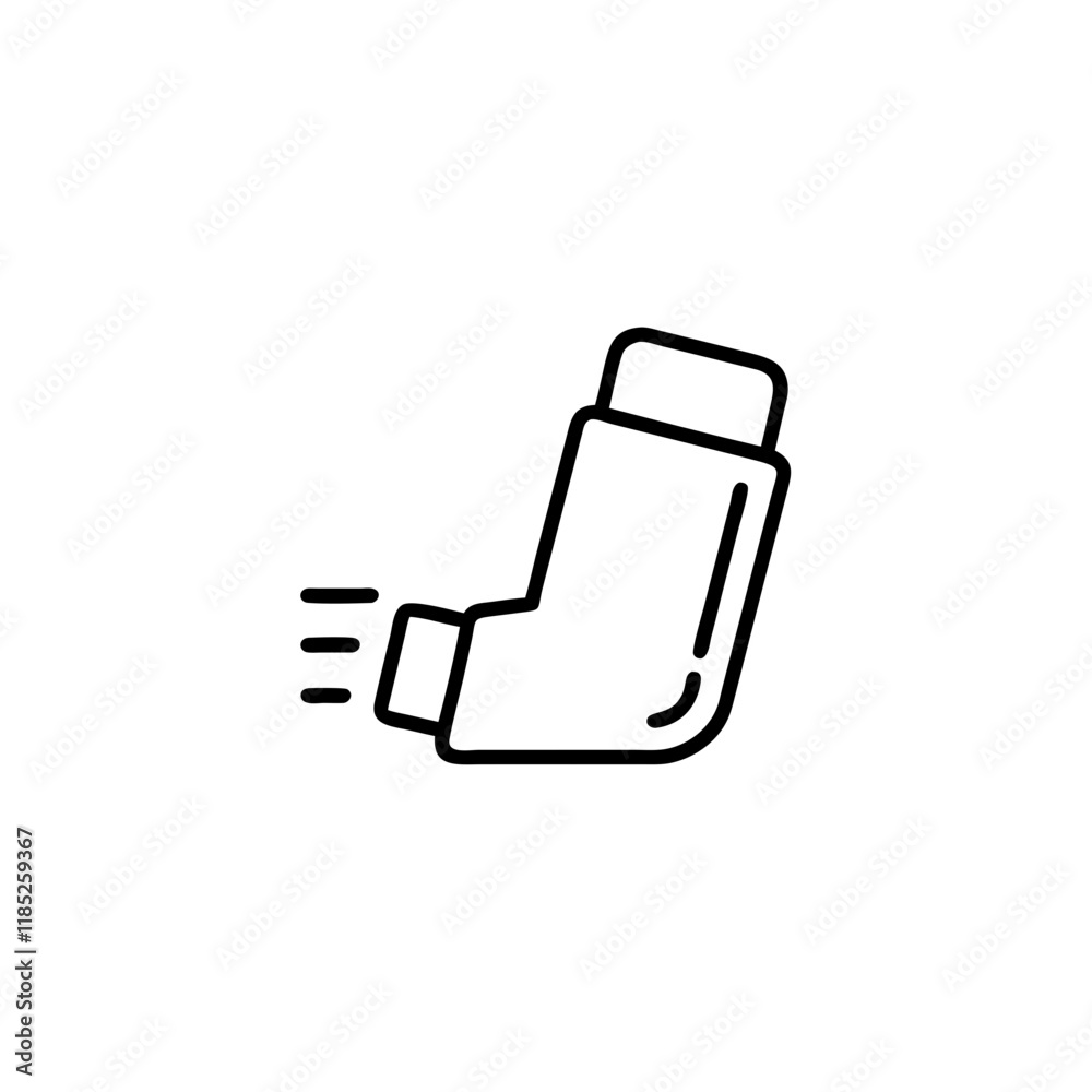 inhaler icon isolated on transparent background
inhaler icon isolated on transparent background