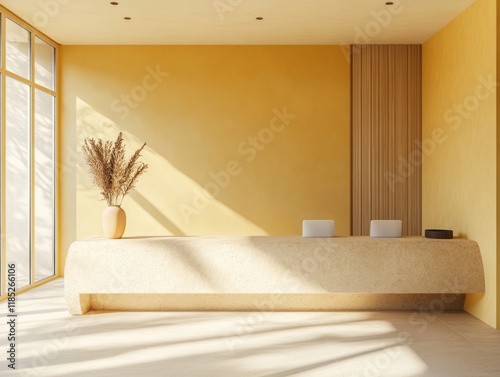 Minimalist Reception Desk i...