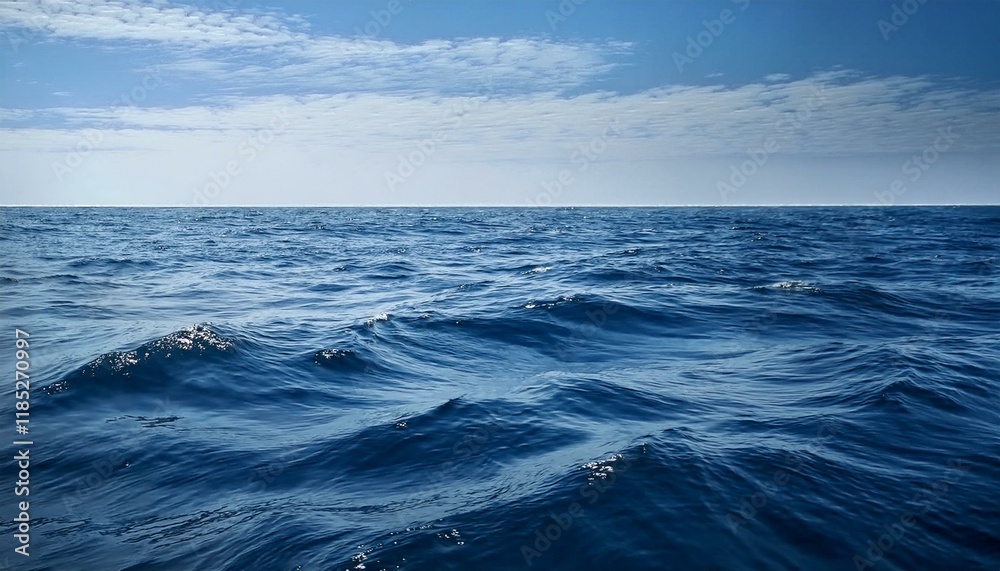 Vast ocean scene under a bright sky. Serenity and endlessness. Vast ocean scene under a bright sky. Serenity and endlessness.