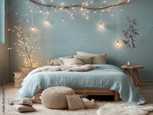 Serene Bedroom Decor With T...