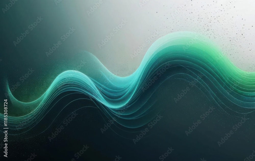 Fototapeta premium green background image, gradation, abstract, banner, texture, light