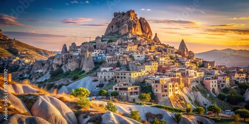 Minimalist Cappadocia Rock Fortress: Uchisar Castle, Turkey