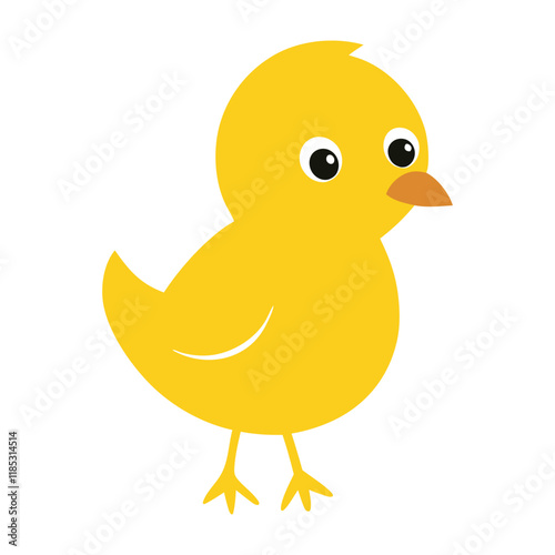 Cute Canary Silhouette Elegant Bird Illustrations for Creative Designs