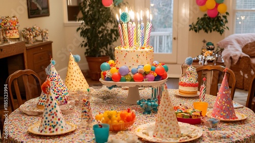 Wallpaper Mural A Colorful Birthday Celebration Torontodigital.ca