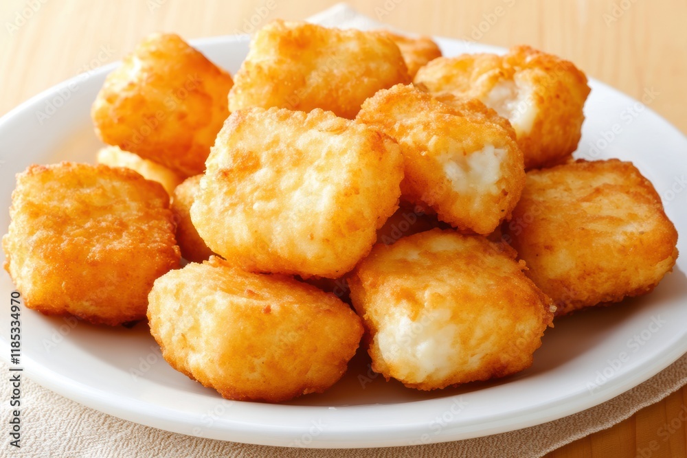 crispy and golden fried chicken nuggets crispy and golden fried chicken nuggets