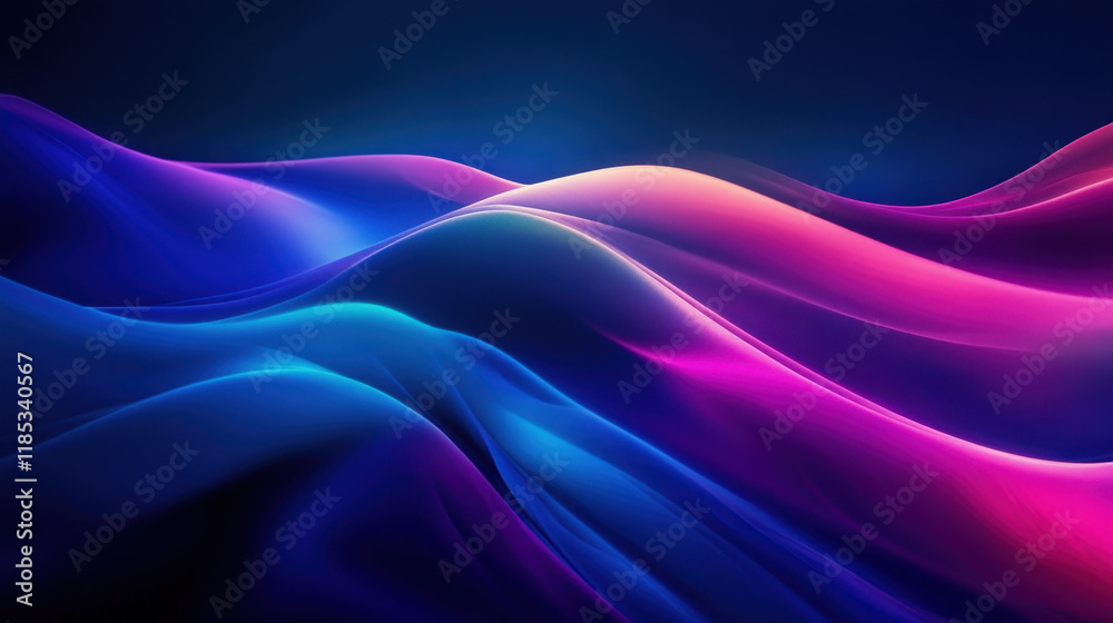 Abstract Neon Waves Abstract Neon Waves