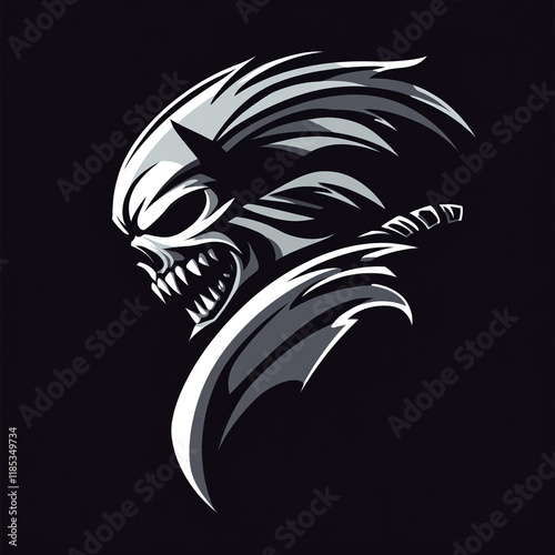 Wallpaper Mural Skull and Dagger Arm illustration sports team logo Torontodigital.ca