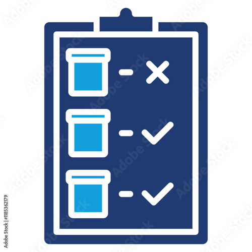 Inventory Check Icon Element For Design