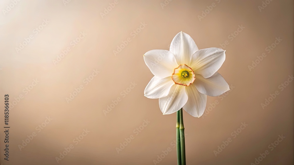 Minimalist Narciso Reflection: A Serene Floral Composition Emphasizing Nature's Beauty with Soft Colors and Clean Lines for Modern Aesthetic Appeal Minimalist Narciso Reflection: A Serene Floral Composition Emphasizing Nature's Beauty with Soft Colors and Clean Lines for Modern Aesthetic Appeal
