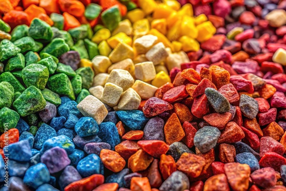 Crushed stone: a nature-based, low-impact road surface. Crushed stone: a nature-based, low-impact road surface.