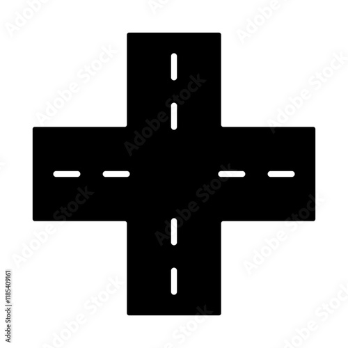 intersection glyph icon