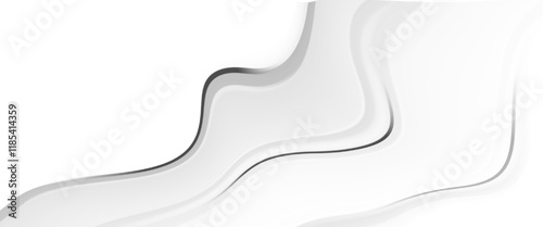 3D abstract blank white light pattern wallpaper modern design 