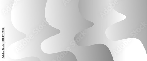 Abstract grey and white tech geometric corporate design background