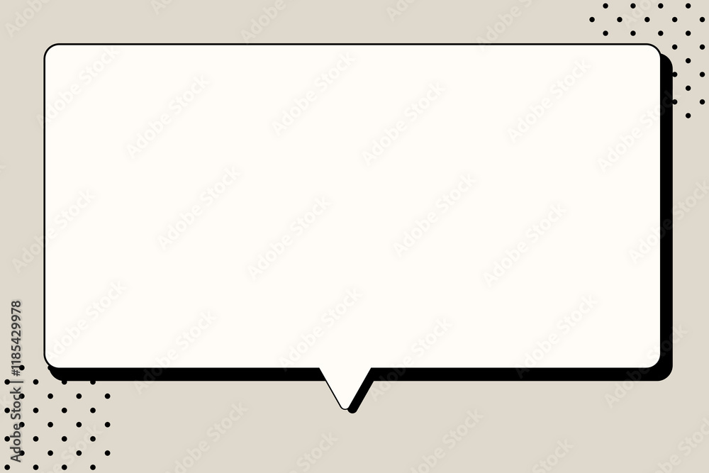 Speech bubble frame background Speech bubble frame background