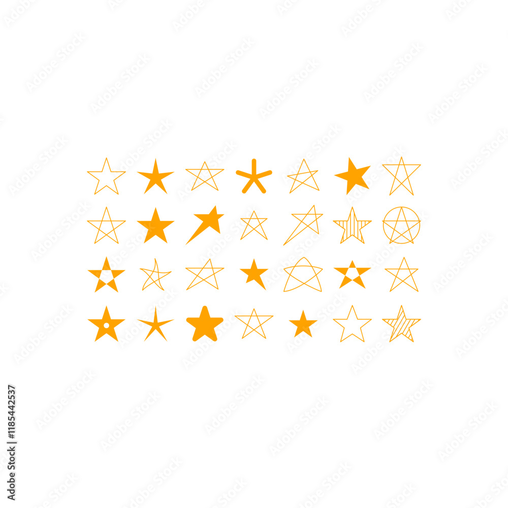 set of star element set of star element