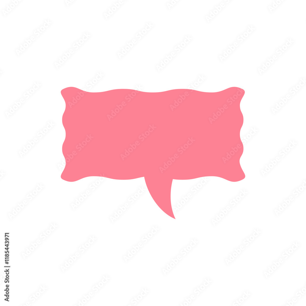pink bubble speech pink bubble speech