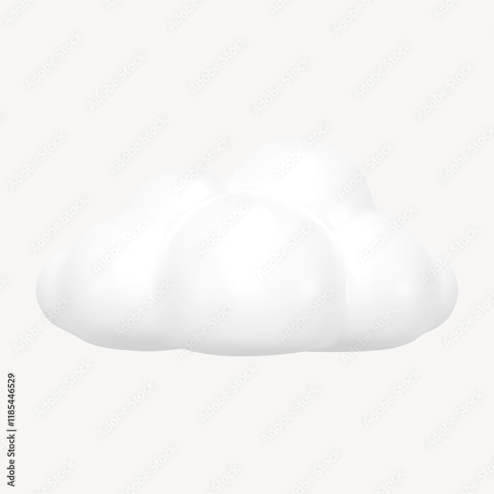 White cloud clipart, weather forecast graphic White cloud clipart, weather forecast graphic