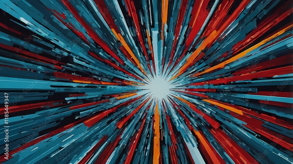Fototapeta premium abstract background with rays