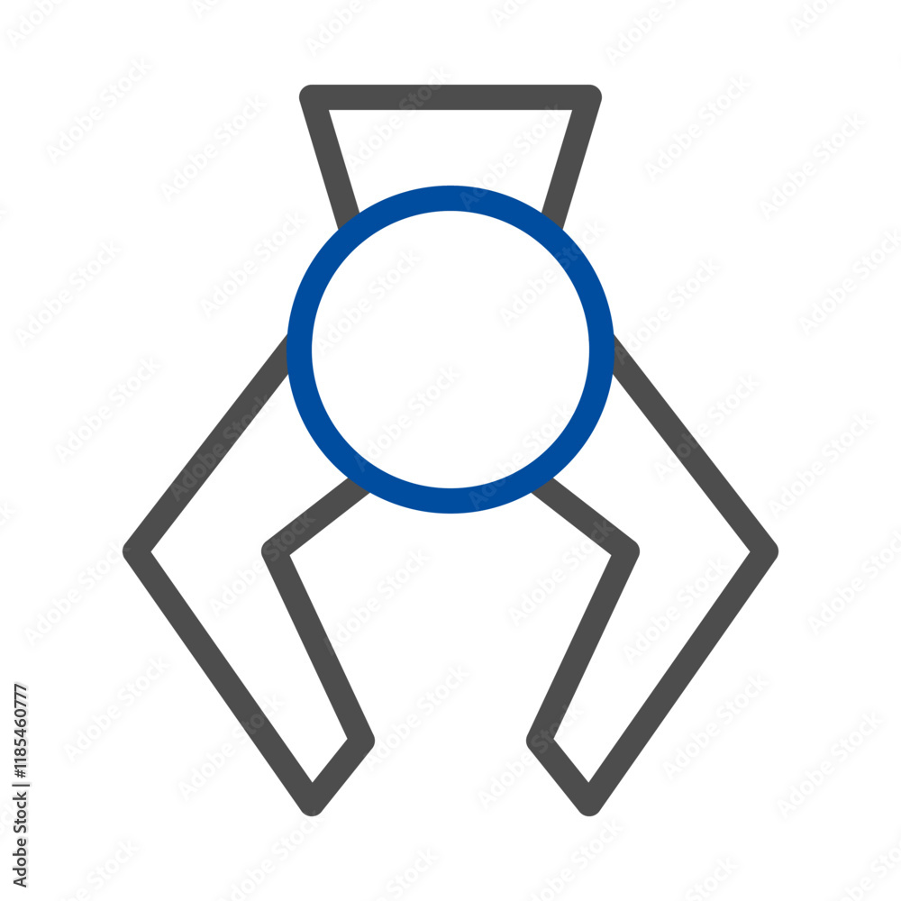 Claw crane game machine icon. Concept of chance, winning, and entertainment. Claw crane game machine icon. Concept of chance, winning, and entertainment.