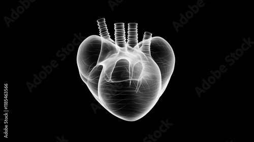 Human Heart Anatomy: X-Ray ...