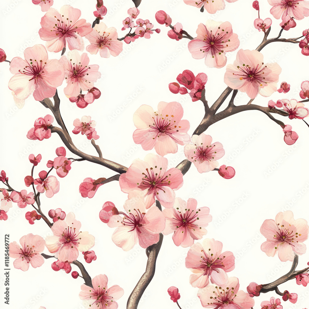 Fototapeta premium cherry blossom branch