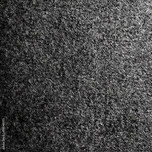 Close-up texture of gray wool fabric displaying intricate fiber patterns