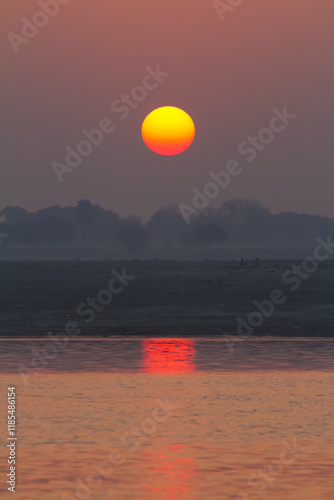 Sunrise Reflection on River