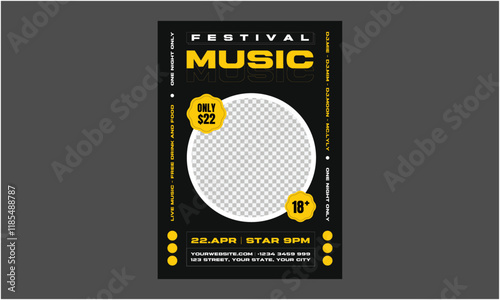 Frestival Music Flyer