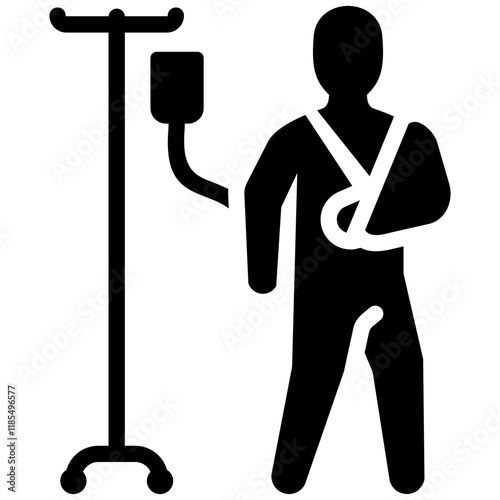 Injured Patient Icon