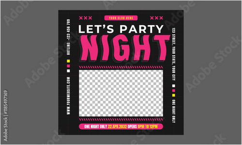 Party Night  Socials Media