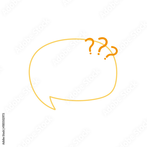 Message box with question mark icon