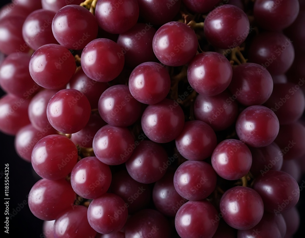 Red grapes fruit Red grapes fruit