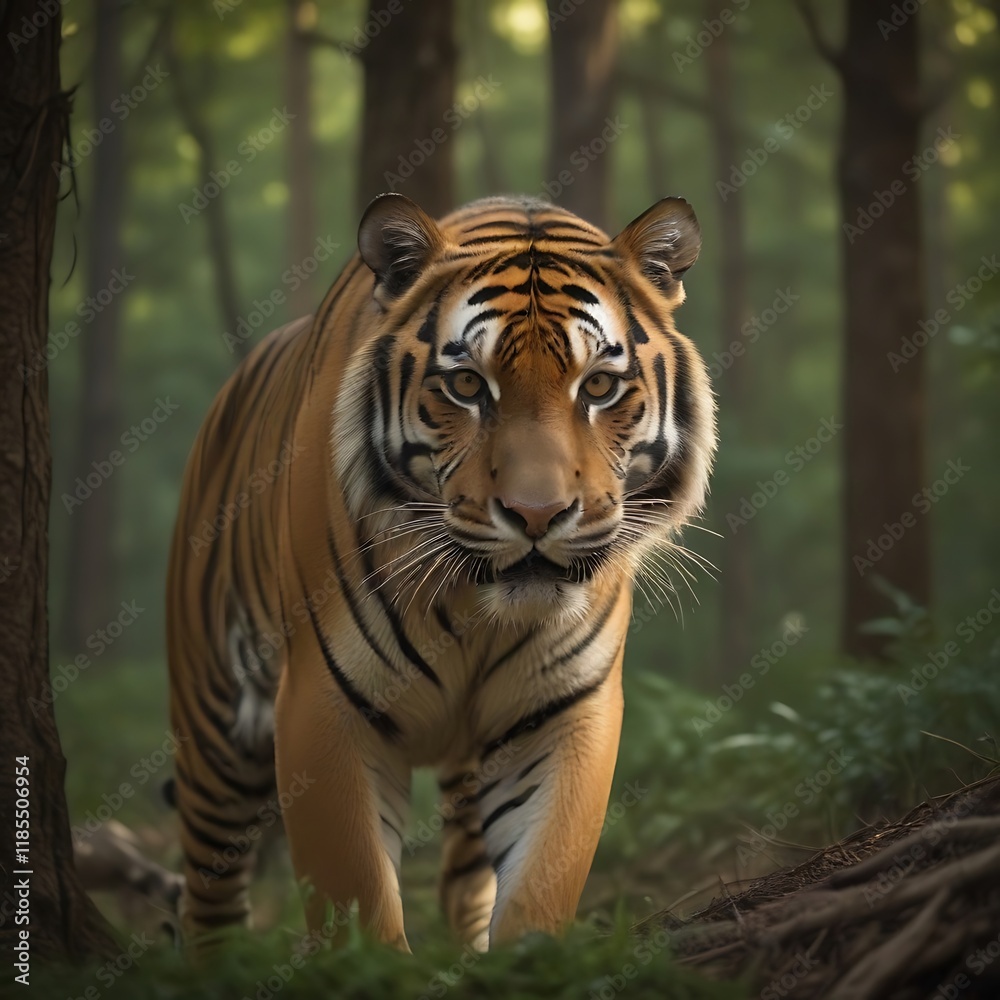 Fototapeta premium tiger in the wild