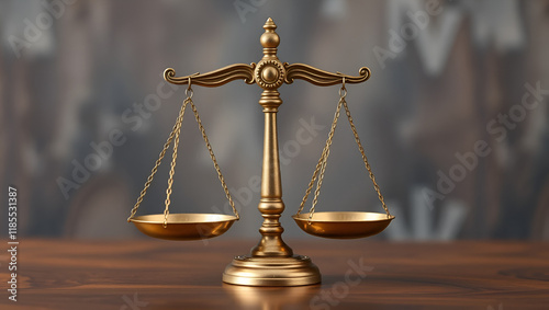 Scales of justice symbolizing equality and fairness in law , justice, balance, law, legal, equality, court, rights, judge photo