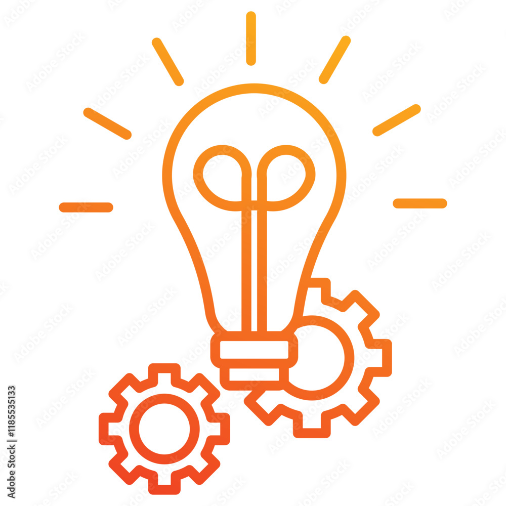Idea Management icon element for design Idea Management icon element for design