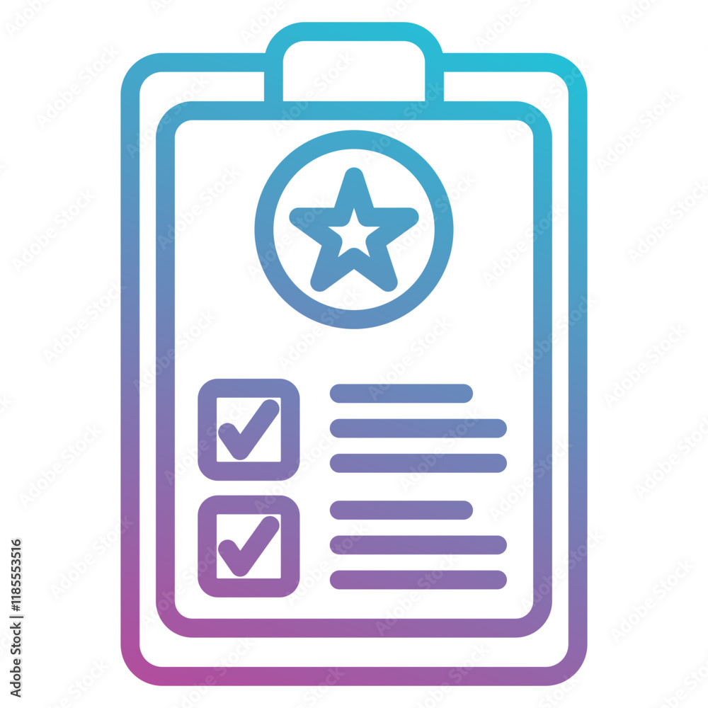 favorite list icon element for design favorite list icon element for design