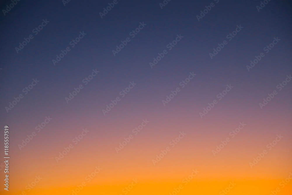 Fototapeta premium 夕焼け空のグラデーション