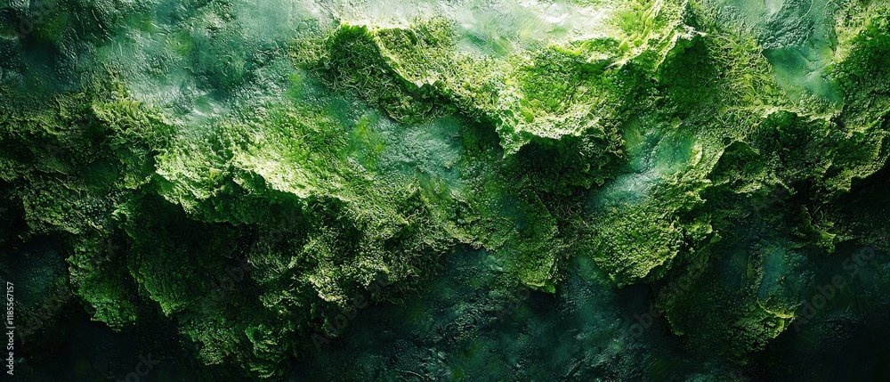 A textured abstract art piece with dark and light greens. Ideal for backgrounds, wallpapers, or textures in various design projects. A textured abstract art piece with dark and light greens. Ideal for backgrounds, wallpapers, or textures in various design projects.