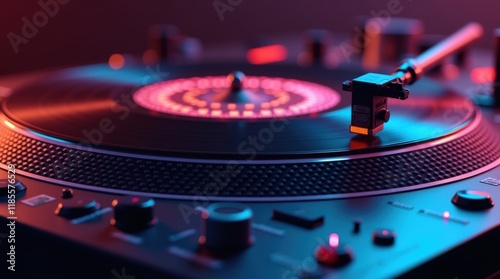 Dj day celebration nightclub music event urban vibe close-up view creative soundscapes