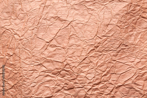 Wallpaper Mural Texture of brown crumpled paper, closeup Torontodigital.ca