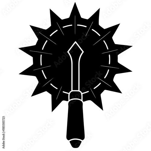  core removal  silhouette vector illustration