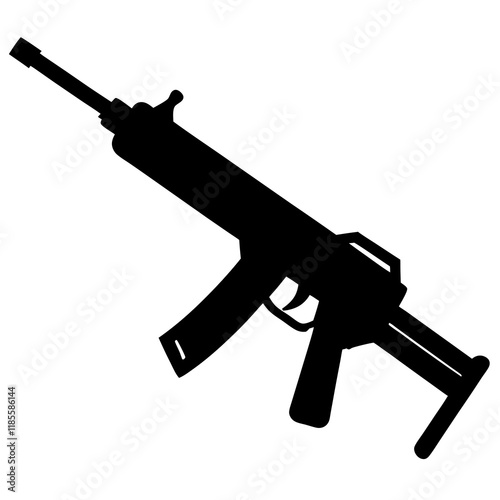  caulking gun  silhouette vector illustration